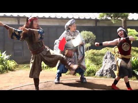 浦ちゃんと金ちゃんが怪しげな競技で勝負！？桃ちゃん「どういうルール？」　KDDI新CM「あたらしい競技」篇