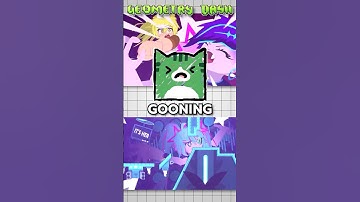 People are Gooning To A Geometry Dash Level #geometrydash