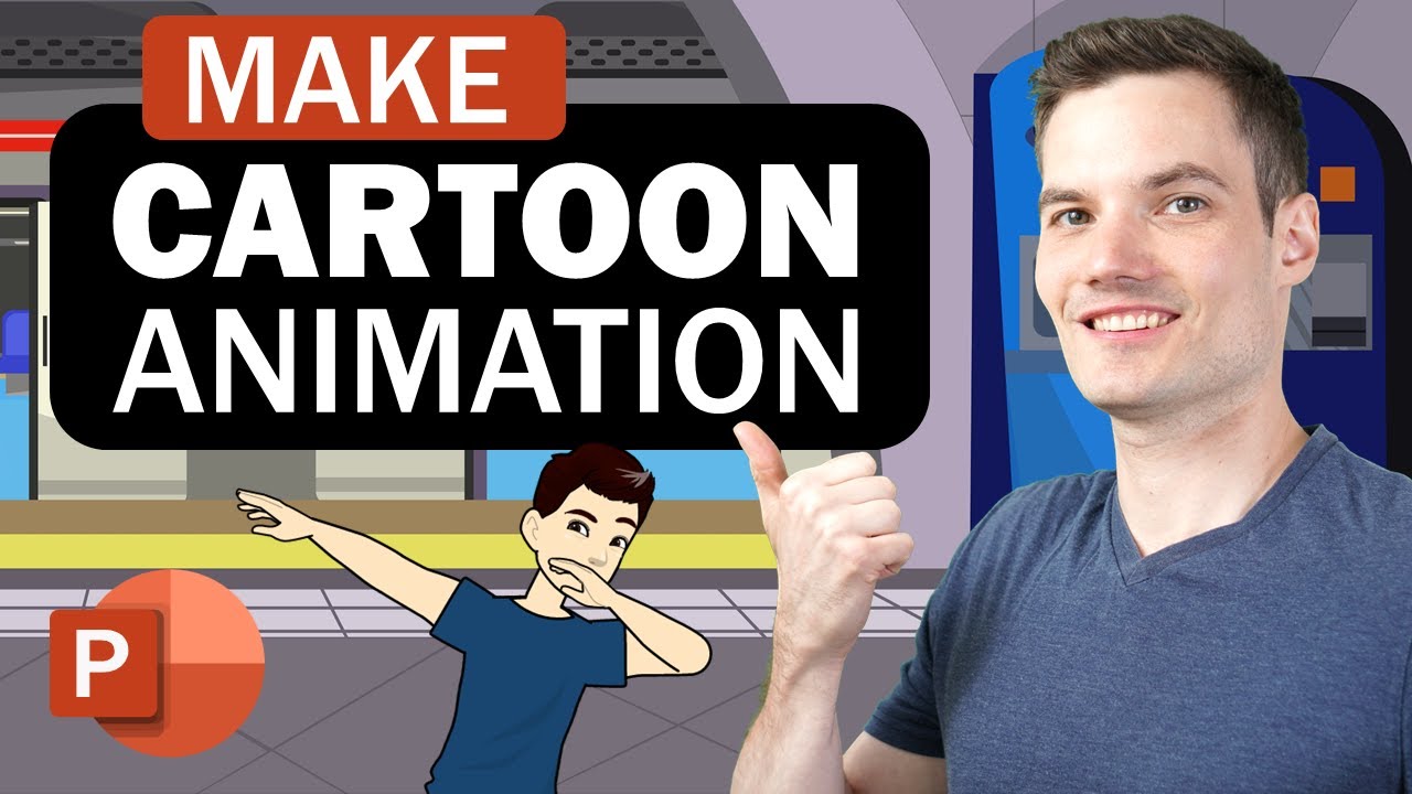 ⁣How to Make Animated Cartoon of Yourself in PowerPoint