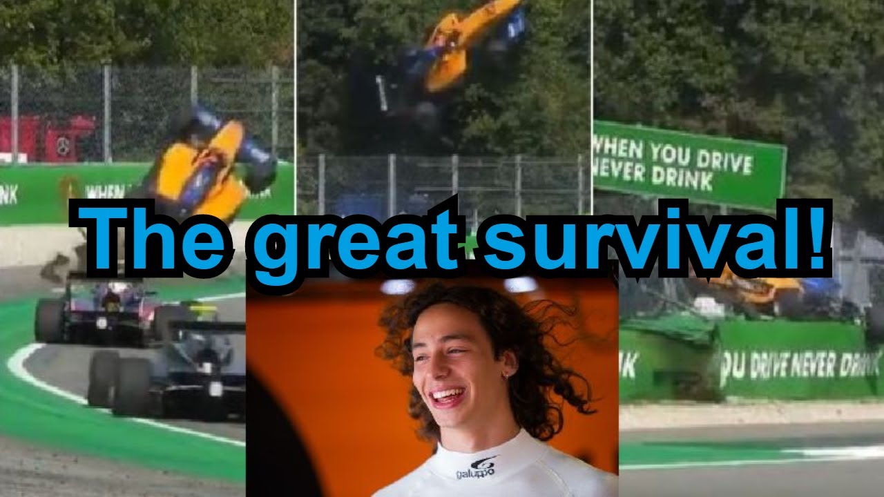 english news today live F3: Alex Peroni walks away from deadly crash at Monza