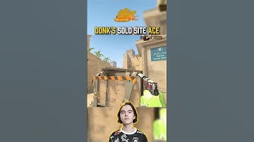 donk defends the site alone – ace!  #cs2 #donk #teamspirit #faceit #cs2moments #cs2clips #cs