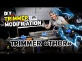 DIY electric trimmer. Flex diy trimmer. Homemade trimmer