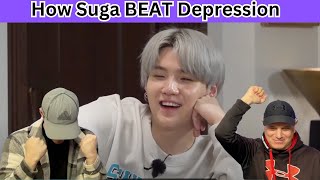 Two Rock Fans REACT to How BTS SUGA BEAT DEPRESSION