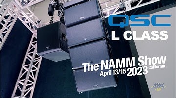 NAMM 2023 - QSC L Class Line Arrays - AmericanMusical.com