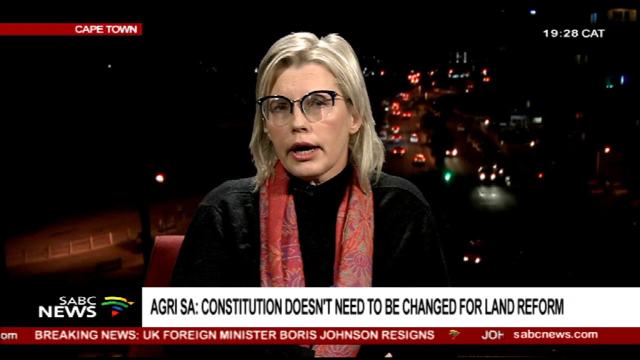 Constitution doesn't need to be changed for land reform - Agri SA