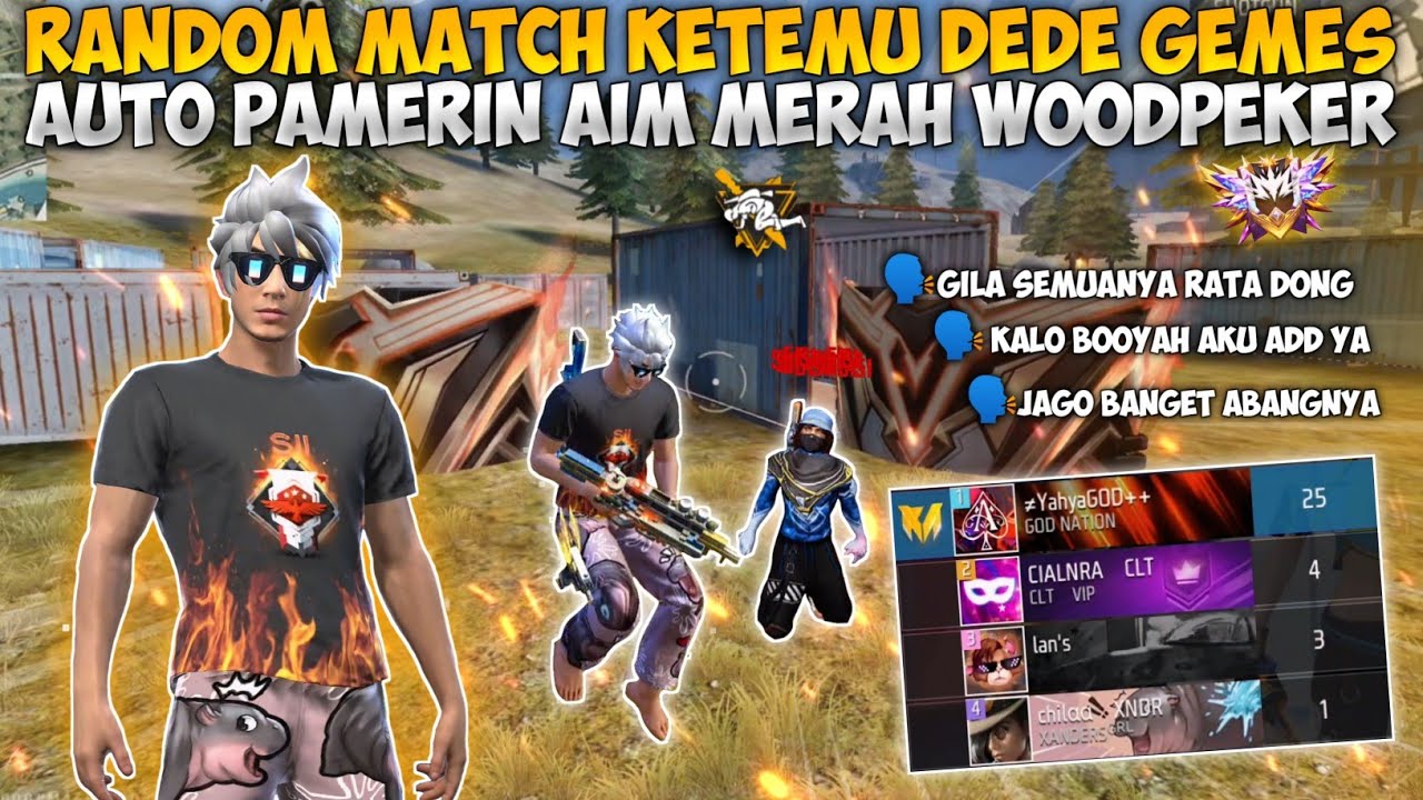 RANDOM MATCH KETEMU DEDEK GEMES?! DIA SENENG BANGET DIGENDONG SAMPAI BOOYAH!!