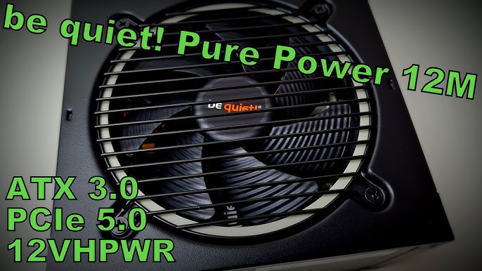 Alimentation Be Quiet! 750 w Modulaire Pure Power 11 FM Gold;BN319