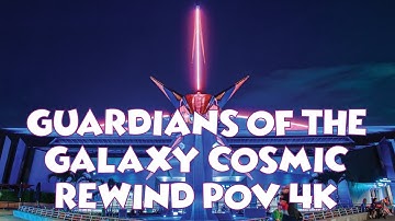 Guardians of the Galaxy Cosmic Rewind | 4k Queue and POV
