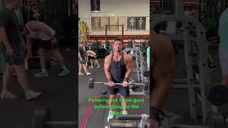 Close grip barbell bicep curl  , great way to build mass for your biceps #short #onlinecoaching