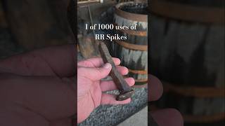 Getting creative with mundane #maine #blacksmith #railroad #art #craft #forge #windchime