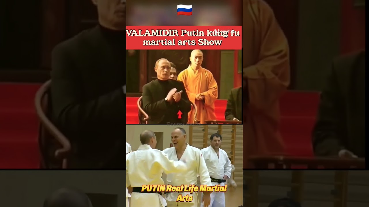 Putin martial 😎arts 🥋 Real Life vs live  Show  