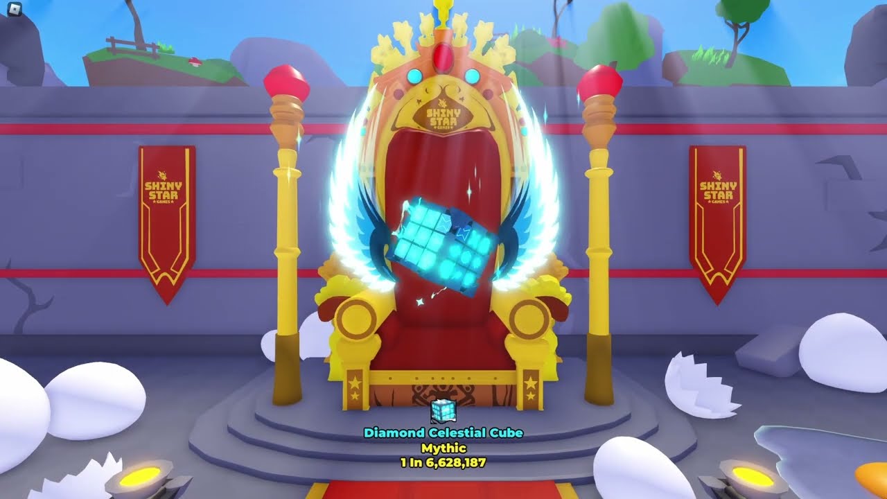 (1 IN 8.5M+) HATCH ANIMATION FOR *DIAMOND* CELESTIAL CUBE MYTHIC IN TAPPING LEGENDS FINAL!!!