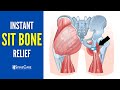 How to quickly relieve sit bone pain  stepbystep guide
