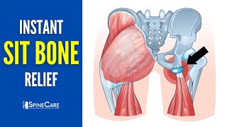 How to Quickly Relieve Sit Bone Pain | STEPBYSTEP GUIDE