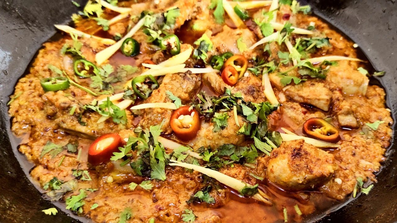Dhaba Style Chicken Karahi Recipe Chicken karahi Recipe Chicken