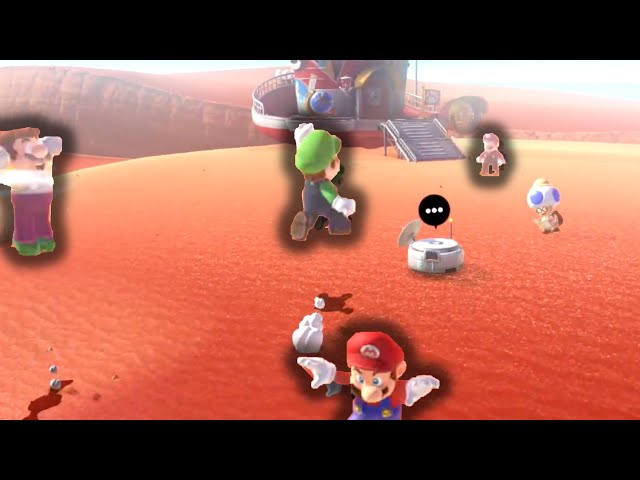 Super Mario Odyssey: Fans Release a New 10-Player Multiplayer Mod