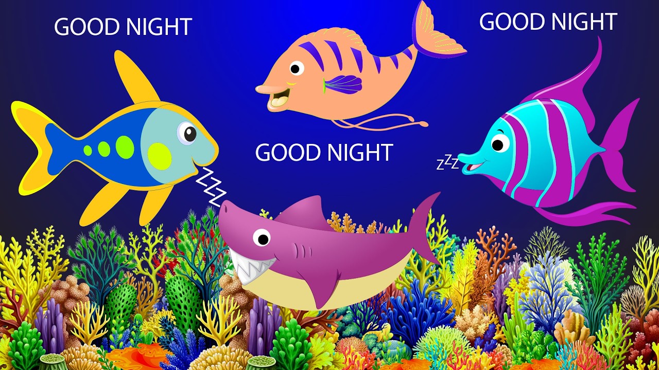 🐟 Quiet Baby Sleep Music 💞 Soft Bedtime Lullaby for Peaceful Rest #OceanSnuggle Lullabies