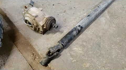 Polaris Ranger xp900 drive prop shaft replacement