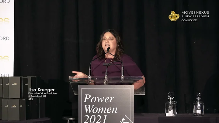 Lisa Krueger - Moves 2021 Power Women Gala Speech
