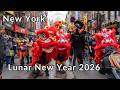 New York City Chinese New Year 2026 Chinatown Year Of The Horse 4K New York City Chinese New Year 2026 Chinatown Year Of The Horse 4K