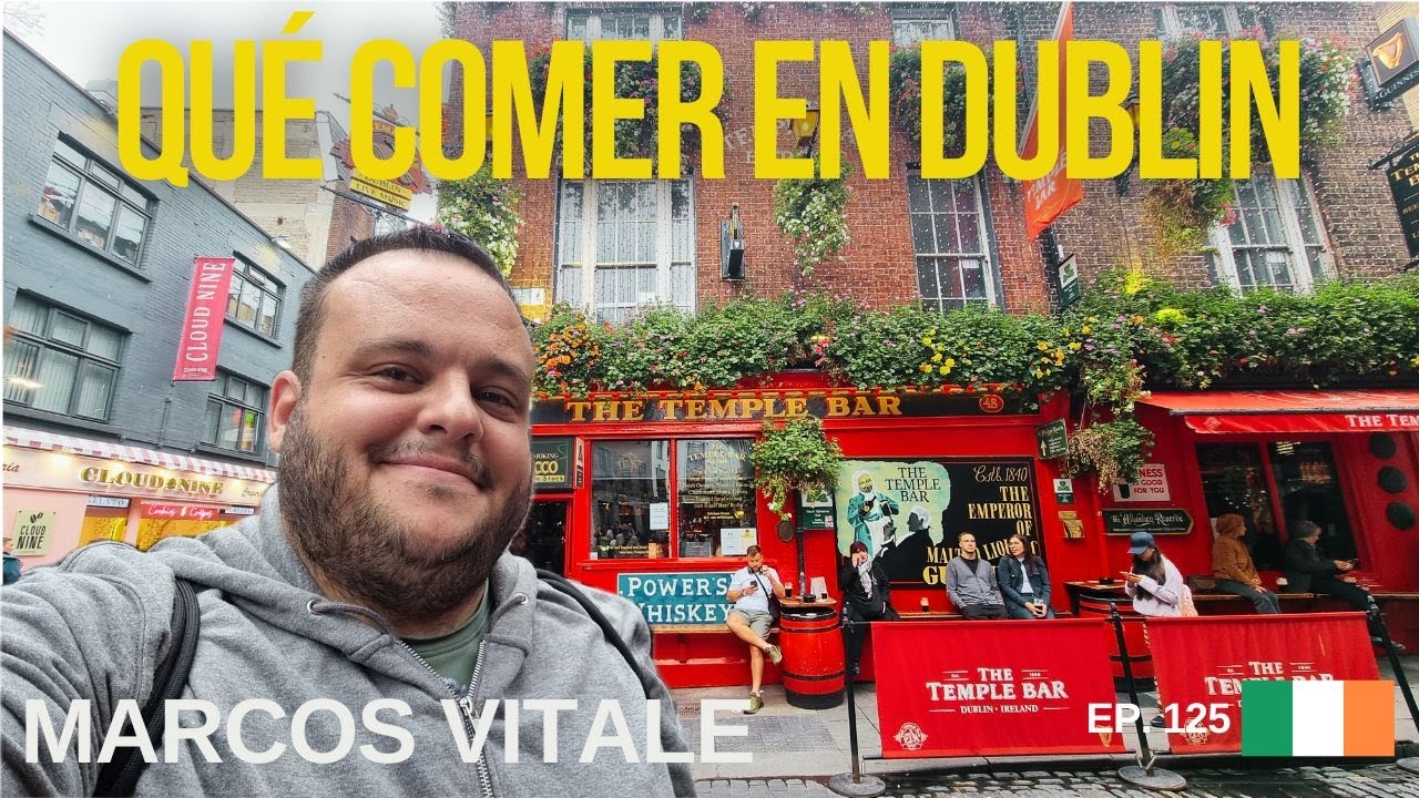 Qué COMER (y BEBER) en DUBLIN, la tierra de los pubs 🍺☘️🇮🇪