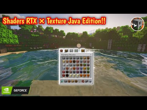 wow!! Baru Kali Ini Shaders Craftsman RTX + Mod Texture Java Edition ...