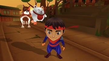 NINJA RUN Game - Walkthrough Gameplay IOS Android | Video Animation 3D | MEGA GAMEPLAY #90