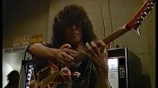 Van Halen - Backstage & Interview 1988