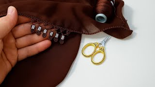 513 - Tek Sırada Tasarım Boncuk Oyası Yapımı