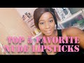 TOP 5 FAVORITE NUDE LIPSTICKS | SWATCHES South African Beauty Blogger