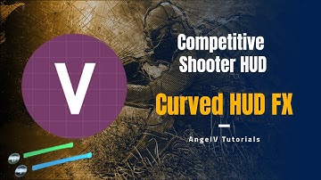 Adding curvature distortion to HUD/Widgets - UE4 Advanced Blueprints Tutorial