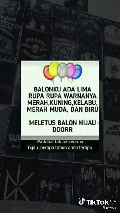 STORY WA BALONKU ADA LIMA