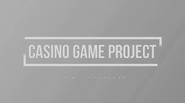 C++ Programming Project with Source Code |Casino number guessing game |FAST NU CFD| [Please Compile]