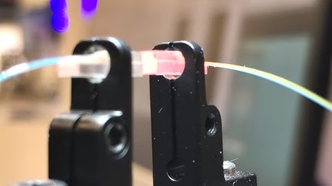 Active Photonics Fiber Array Alignment Demo at Photonics West 2017 |  PI
