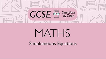 Simultaneous Equations (Higher) - Q5 | Maths GCSE | PMT Education