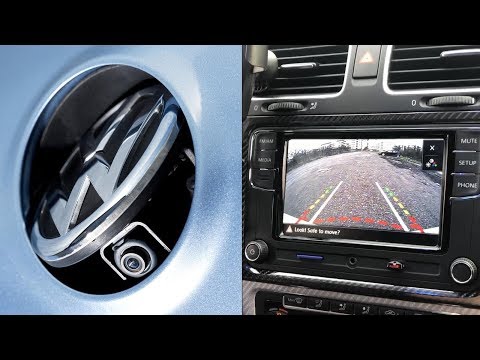 Cum instalezi camera video marsarier la clapeta (sigla) portbagaj VW Golf 5 & Golf 6