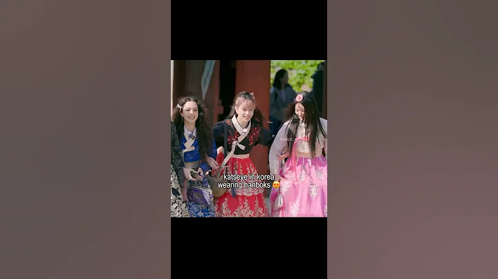 katseye in korea wearing hanboks 😍 #katseye