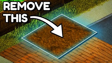 How To Remove Floating Dirt Tiles In Project Zomboid