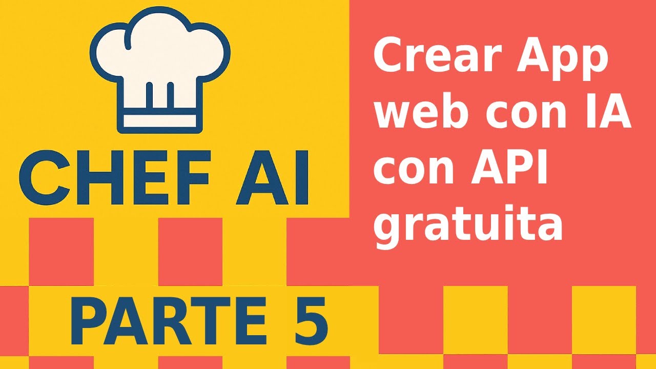 Chef AI - App web de IA #5: Obtener el texto de la receta en JSON - YouTube
