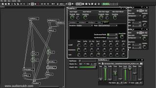 AudioMulch 2.0 live-patching screencast audio software
