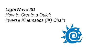 LightWave 11.6: How to quickly create an IK Chain