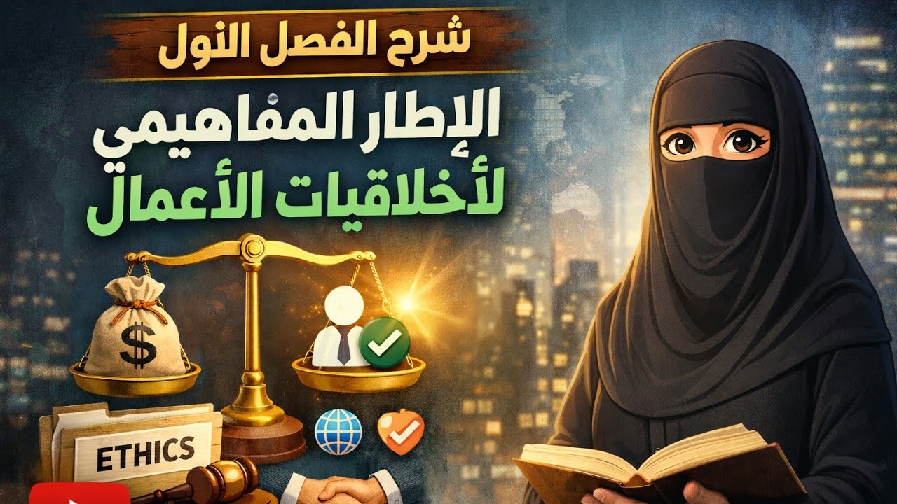 شرح الفصل الأول: الإطار المفاهيمي لأخلاقيات الأعمال | مادة أخلاقيات الأعمال والحوكمة📘