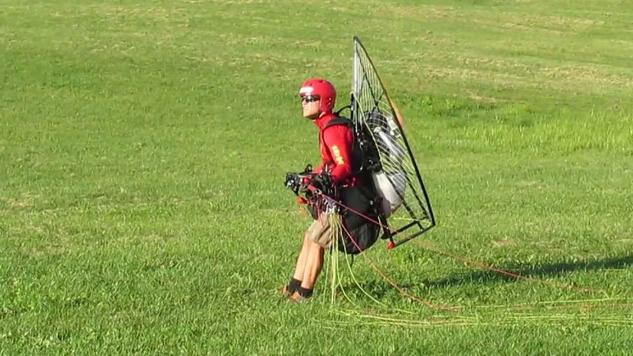 Power paragliding at Morningside NH YouTube