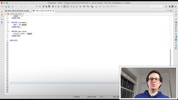 ABAP Objects - Criação de Objetos