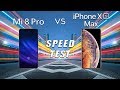 Xiaomi Mi 8 Pro vs iPhone XS Max: Speed Test
