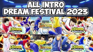 ALL INTRO DREAM FESTIVAL CAPTAIN TSUBASA DREAM TEAM 2023! - Captain Tsubasa Dream Team