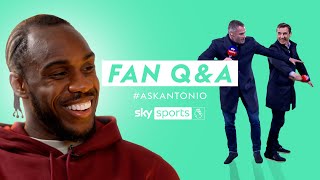 Michail Antonio judges Neville and Carragher's dance moves! | Fan Q&A