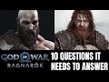 God of War: Ragnarok – 10 Questions We Hope it Will Answer
