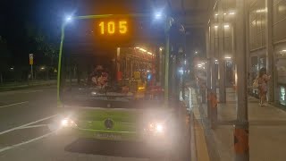 SBS Transit Bus Service 105 Mercedes-Benz O530 Citaro Batch 3 SG1057T