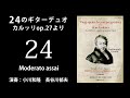 第24曲～2台のギターのための24の漸進的なレッスン（カルッリop 27）